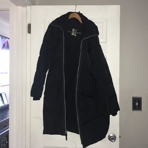 Lands End long winter puffer coat